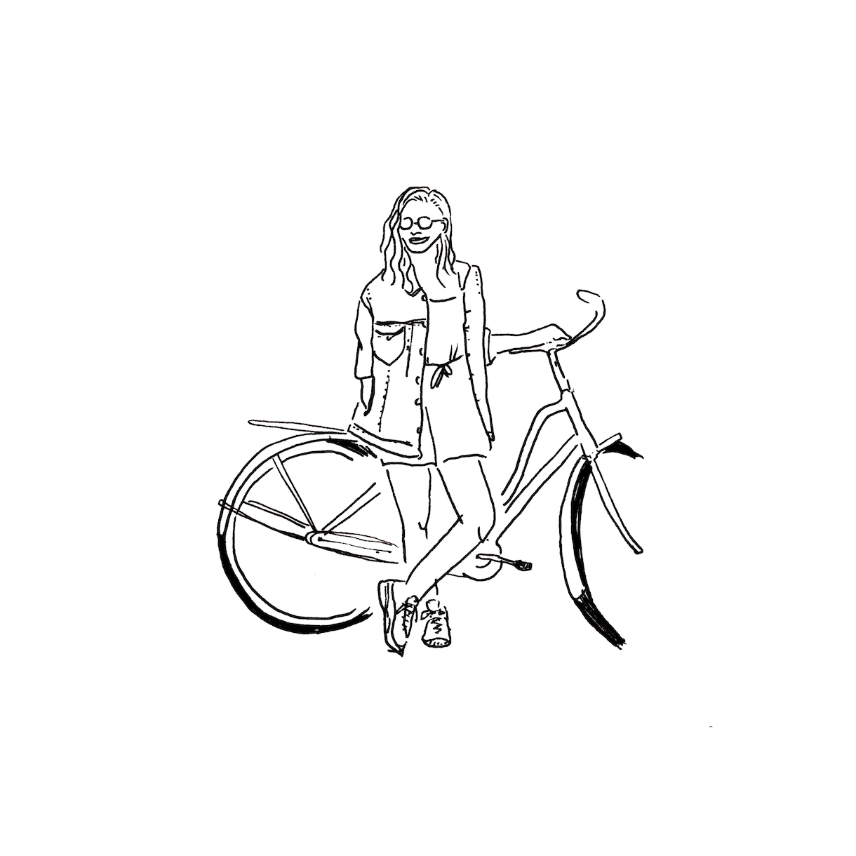 女性らしい雰囲気のお洒落なイラストを描きます 「お洒落で映える」手書きのゆるかわイラスト イメージ8