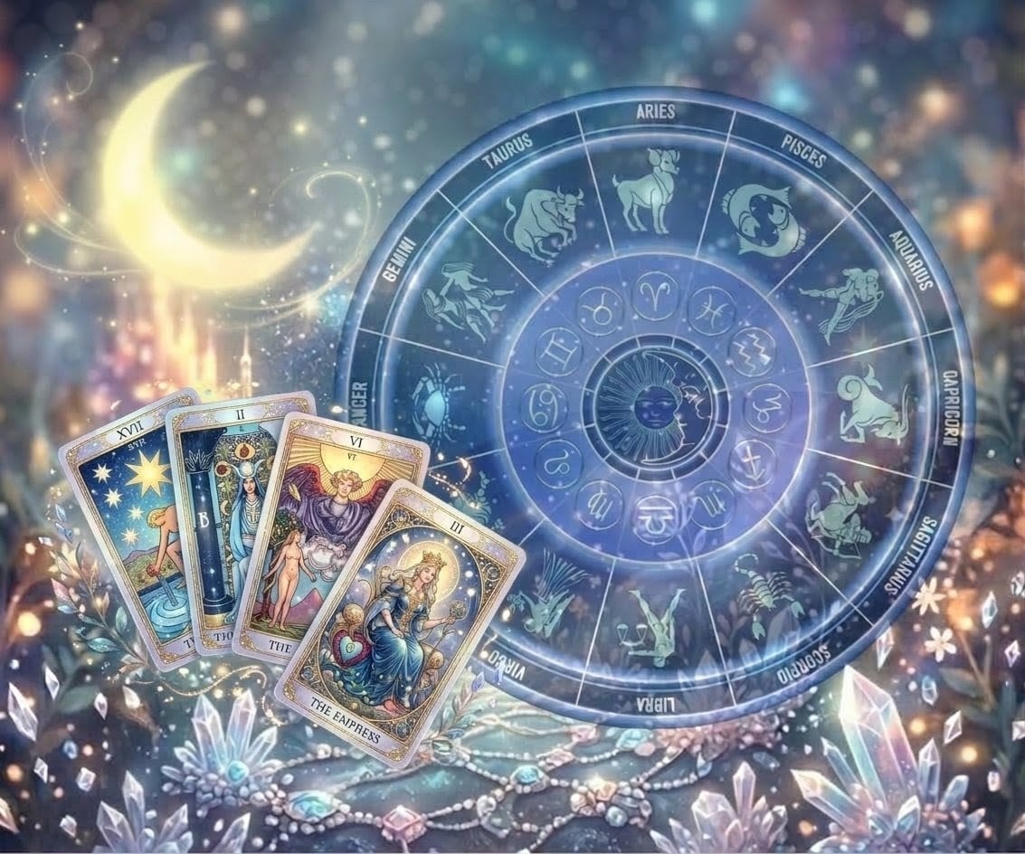 タロット＆占星術のハイブリッド占術で占います テキスト鑑定☆星の導きとタロットの神秘であなたの心に潤いを イメージ1