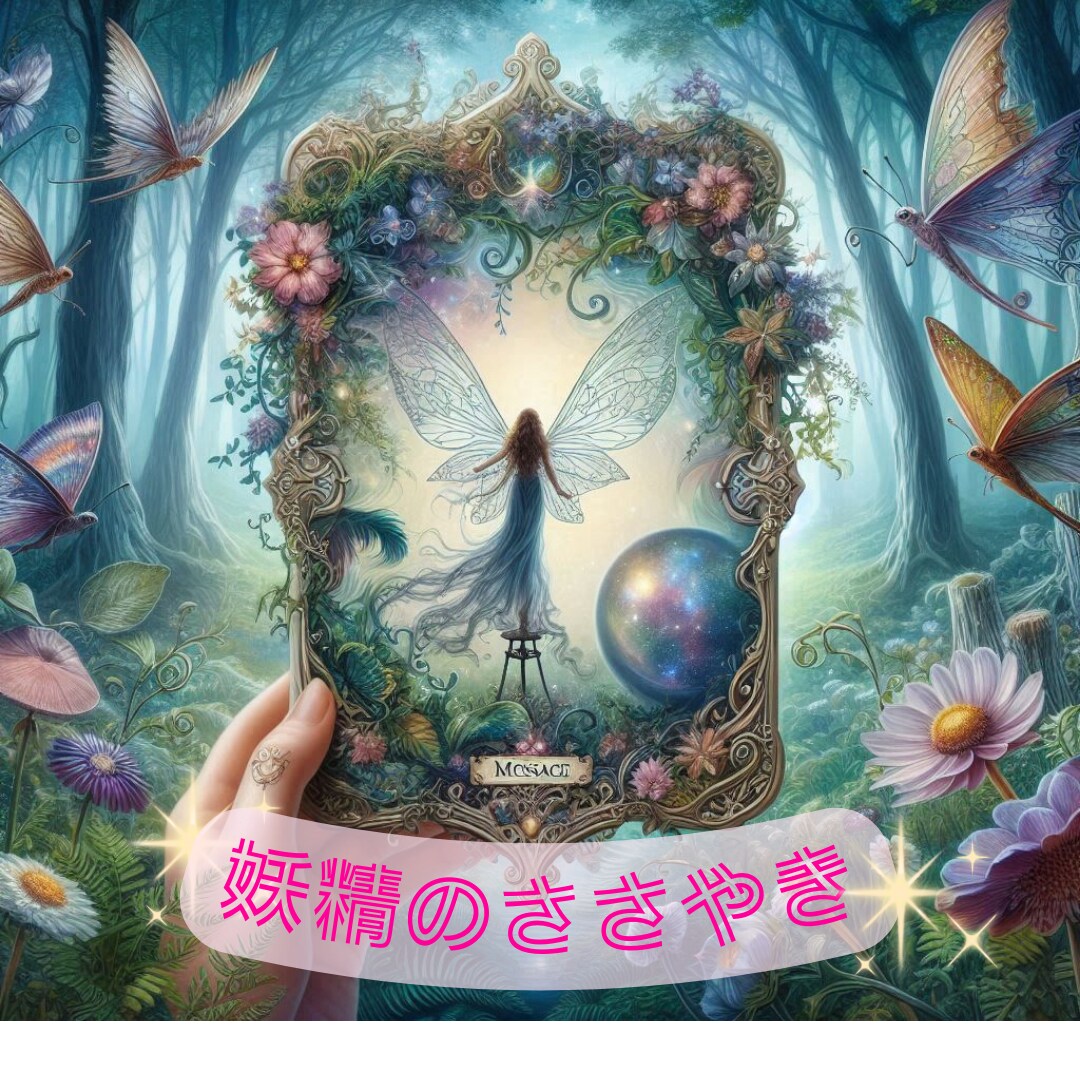 妖精からのささやき☆神秘メッセージ伝えます あなたに必要な幸運へ導くオラクルカードメッセージ❤ イメージ1