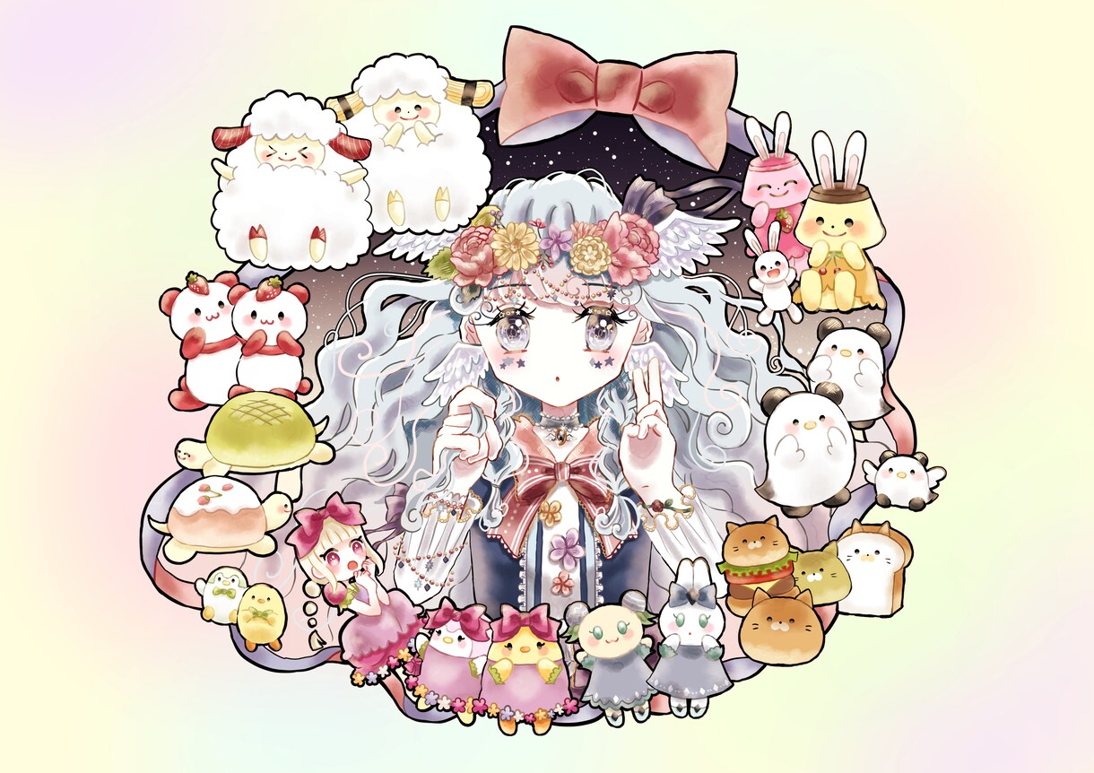 イラスト作成します かわいいタッチのイラストを作成します イメージ3