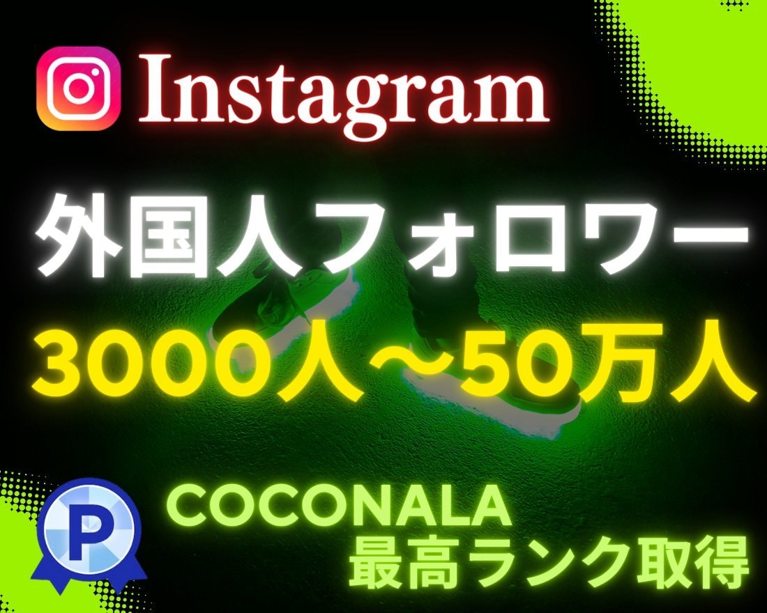 Instagramフォロワーを3000人増加します インスタ日本人フォロワーも対応可能！振り分けOK、保証あり！ イメージ1
