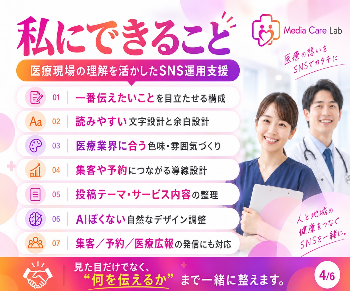 2社限定！クリニックの集客SNSを運用します 患者様に選ばれるクリニックのInstagram発信を支援 イメージ4