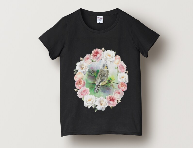 あなたのうちの子をTシャツに致します ペットの似顔絵・肖像画オーダー『まなペットアート』Tシャツ イメージ1