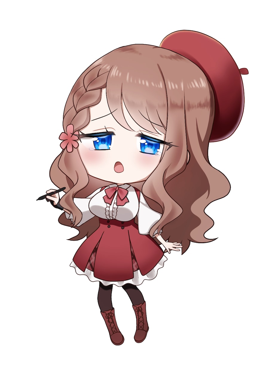 あなただけの可愛いSDキャラ立ち絵をお描きします グッズ、動画等で使用する可愛いミニキャライラストが欲しい方へ イメージ9