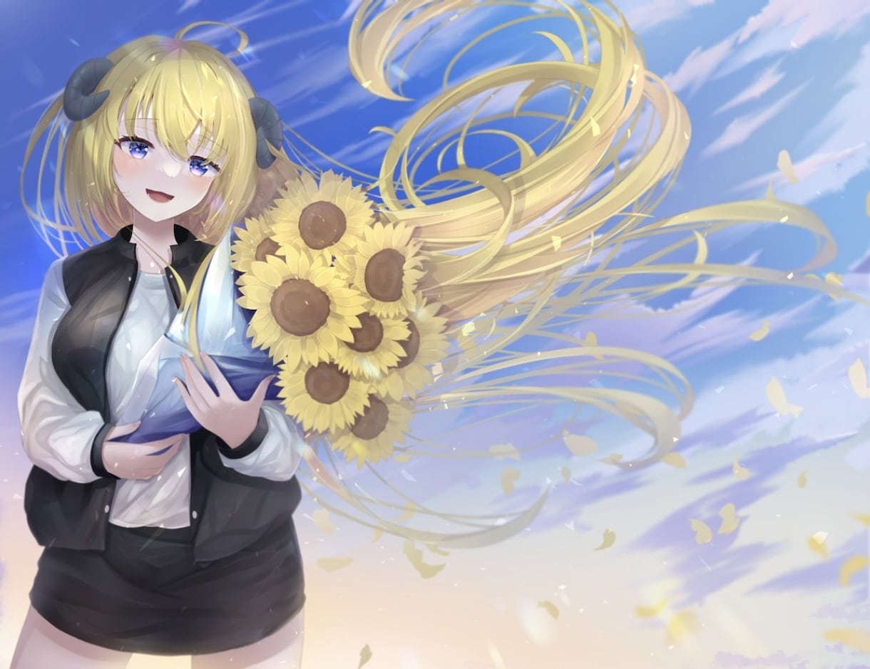 高品質で綺麗な目を引くイラストをお描きします ◇ 商用・二次利用無料！一枚絵・MVイラスト等。 イメージ2