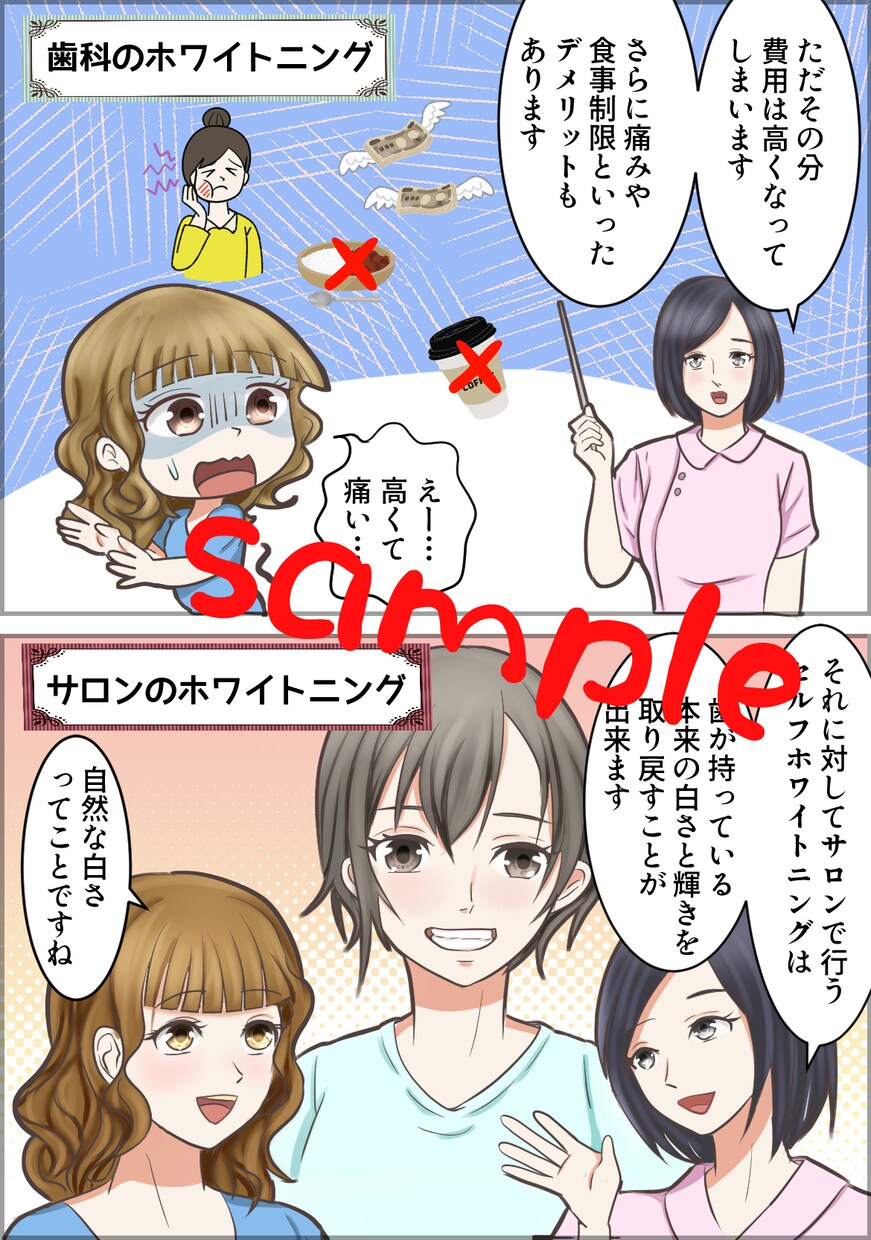 漫画制作いたします 商用利用OK！広告漫画・漫画動画・SNS掲載用漫画 イメージ4