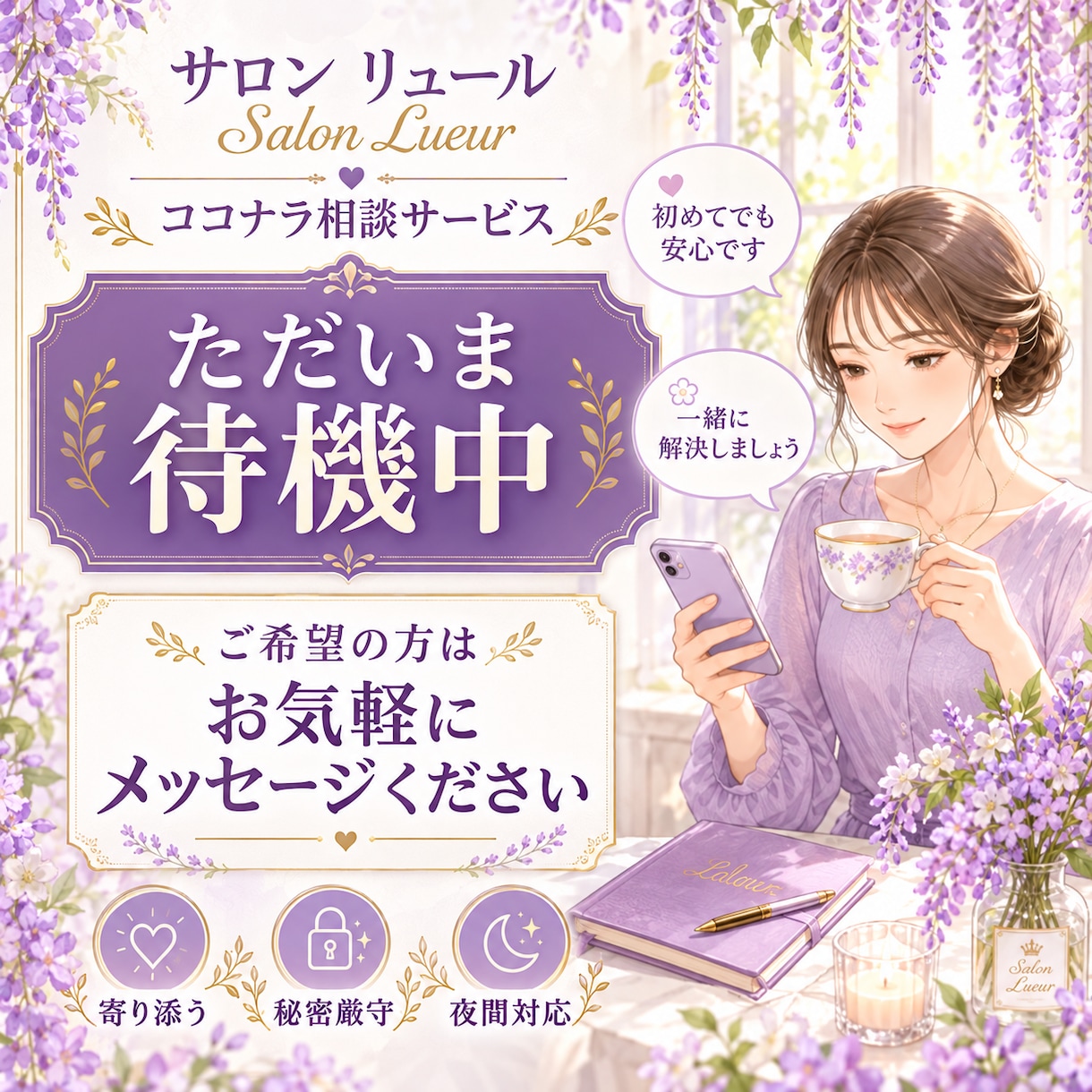 恋愛、結婚、離婚、再婚のお悩み伺います 傾聴型より解決型を目指していきます光をもたらしますように イメージ1