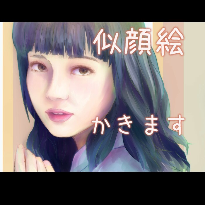 写真をもとに似顔絵かきます SNSのアイコンやプレゼントなどにどうぞ イメージ1