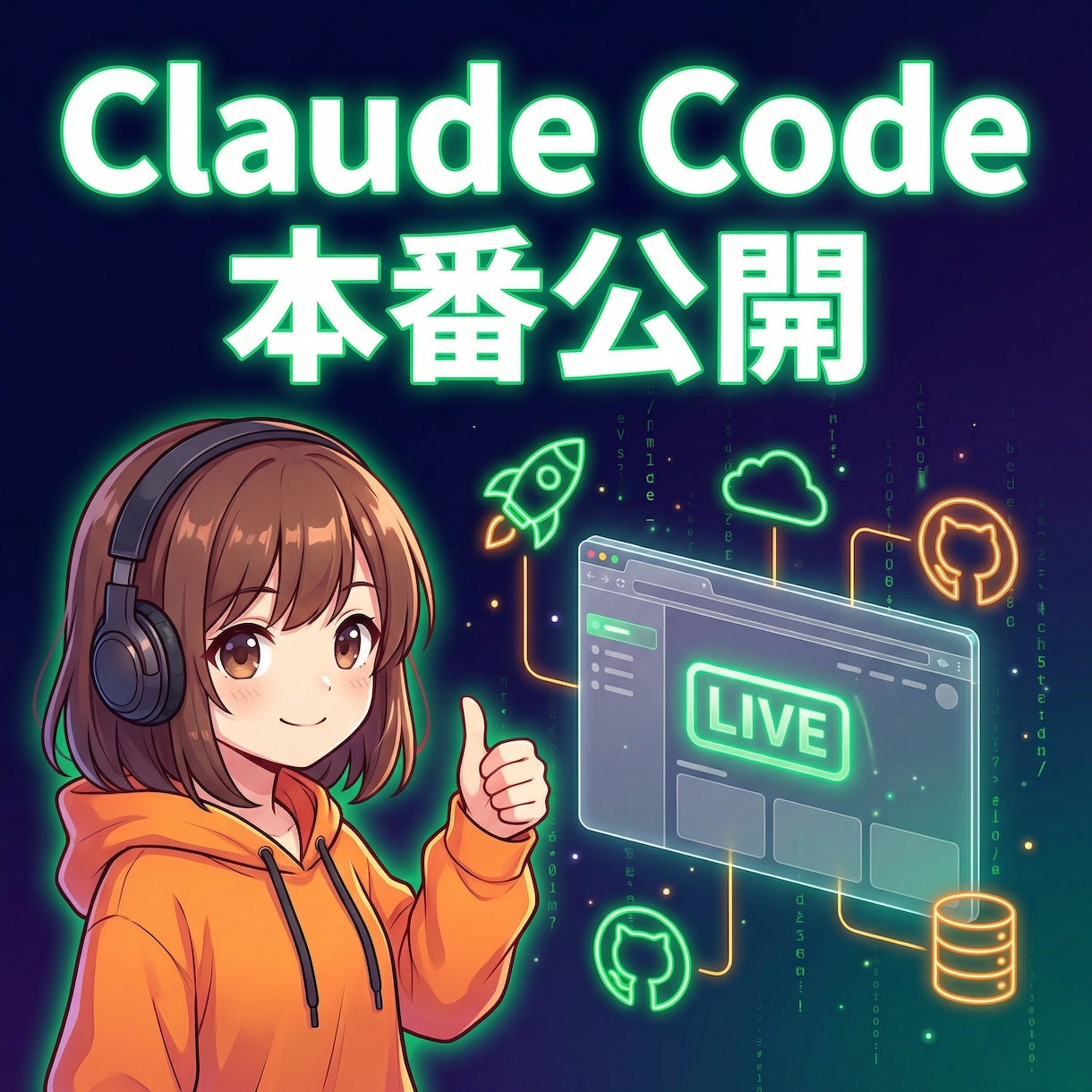 Claude Codeで作ったアプリ本番公開します GitHub連携・デプロイ・公開設定まで丸ごと対応 イメージ1