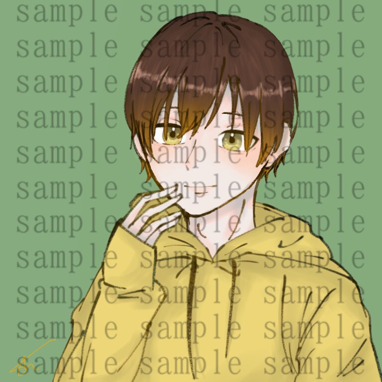 オリジナルSNSアイコン最短3日で描きます 自分だけのオリジナルアイコンがGETできちゃいます✊✨ イメージ2