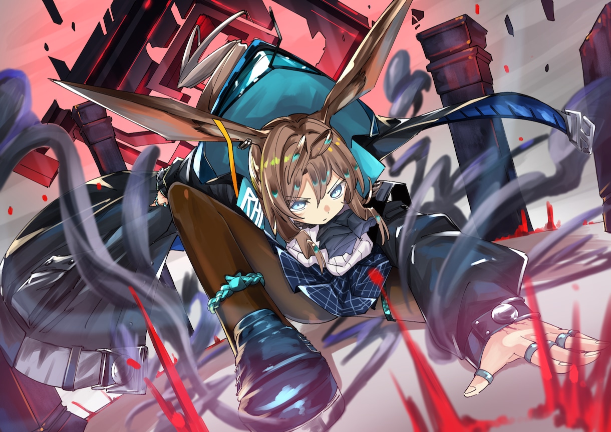 躍動感溢れるかっこかわいいイラスト制作します 1月末まで限定価格！商用利用可能！ イメージ3