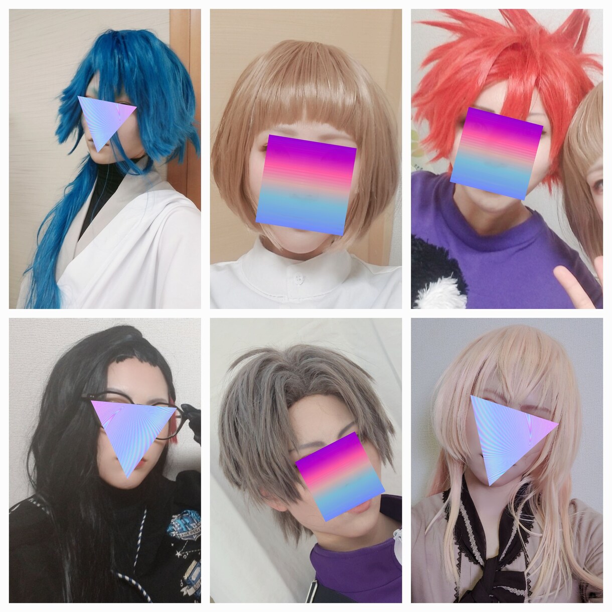 ウィッグ製作承ります マイナー作品もオリジナルも、髪型のデザインからでも承ります！ イメージ8
