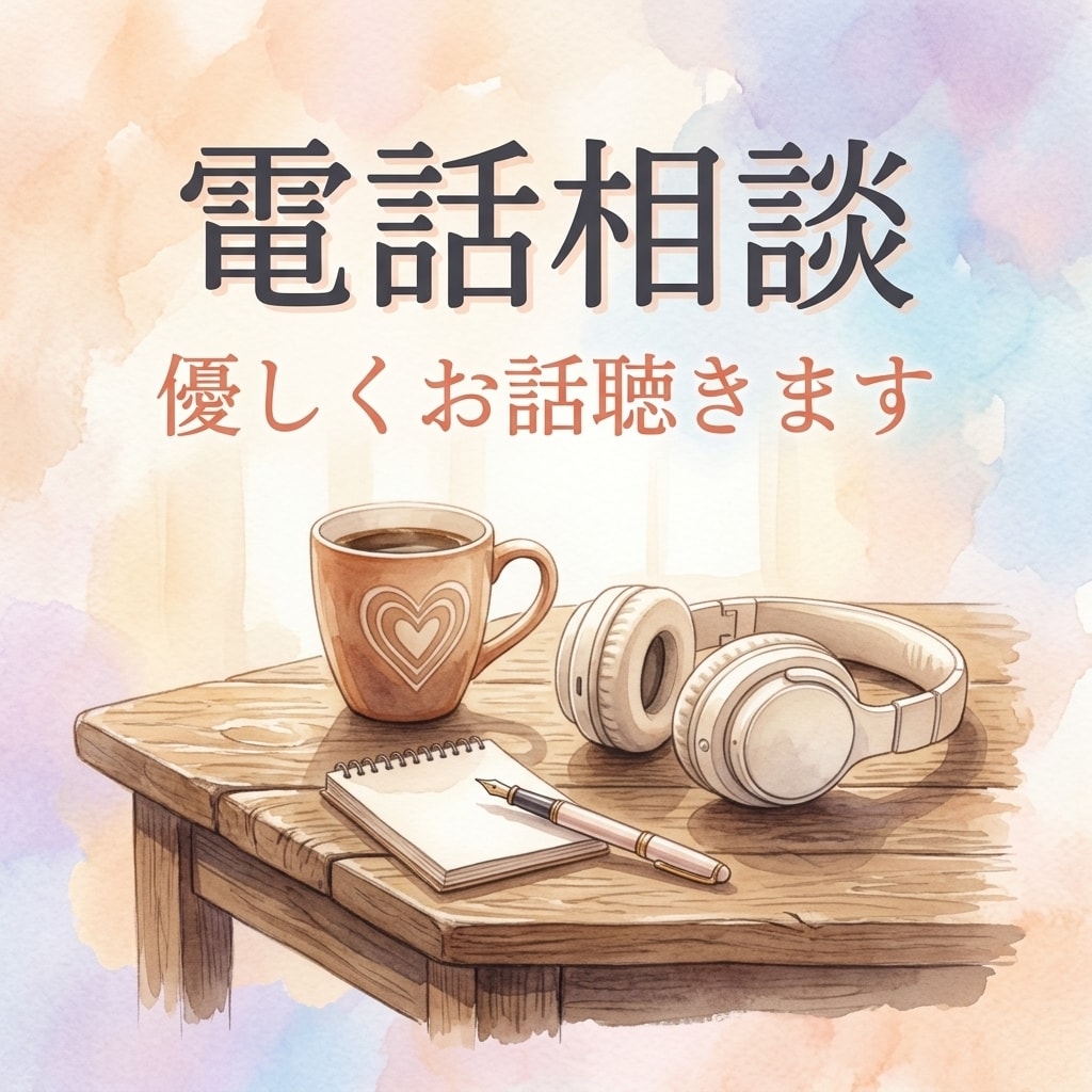 否定なし！愚痴や雑談、今すぐ何でも優しく聴きます アドバイス不要・ただ聞いてほしい方も途中で切ってもOK イメージ1
