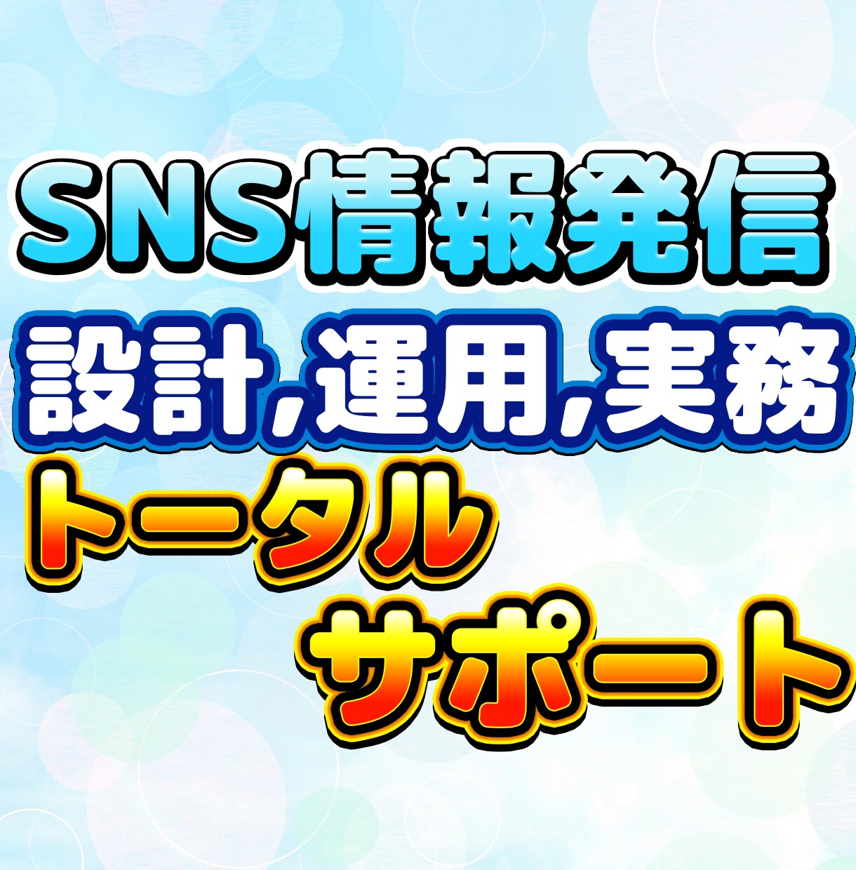 SNS運用の情報発信のトータルサポートをします 初心者でも安心！SNSでの発信を徹底サポート！ イメージ1