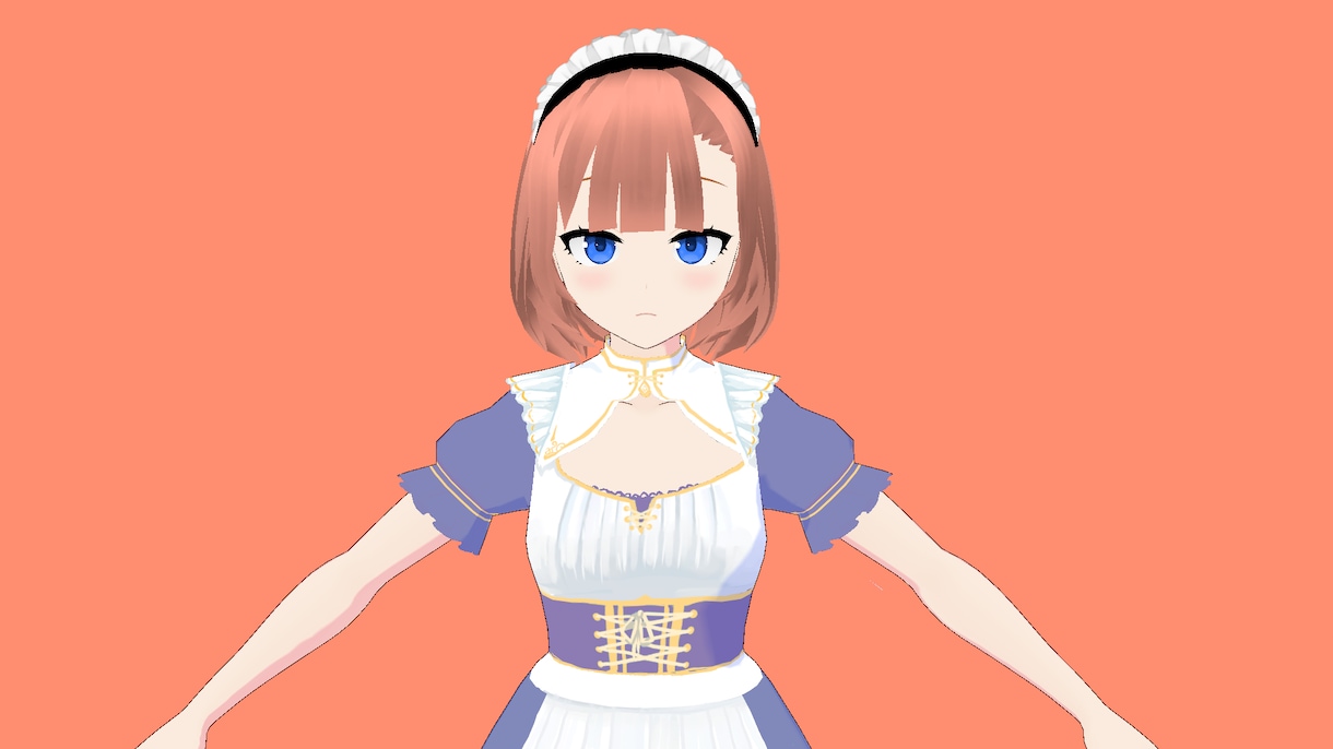 オリジナルなVroid制の3Dモデルを作ります 服デザインなしで即日格安可能！ イメージ4