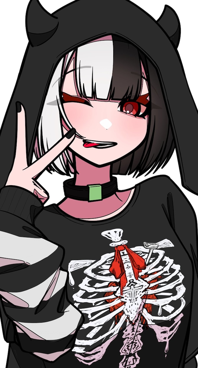 商用可!! カッコ可愛いイラスト制作いたします カッコイイ、可愛いイラストをポップにお描きします イメージ6
