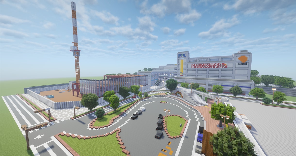 Minecraftで実在する建築物を再現します 写真や資料をもとに、思い出の建築物を再現します イメージ2