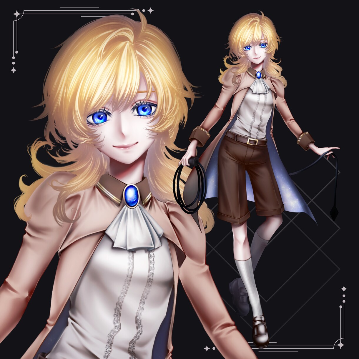 魅力的なゲーム・キャラデザ・イラスト制作承ります 納品即日可！お気軽にご相談ください イメージ4