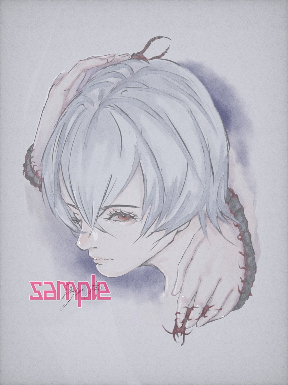 美しさ溢れる個性的な女の子の作品を提供します 漫画家石田スイ先生のようなイラストを制作します。 イメージ5