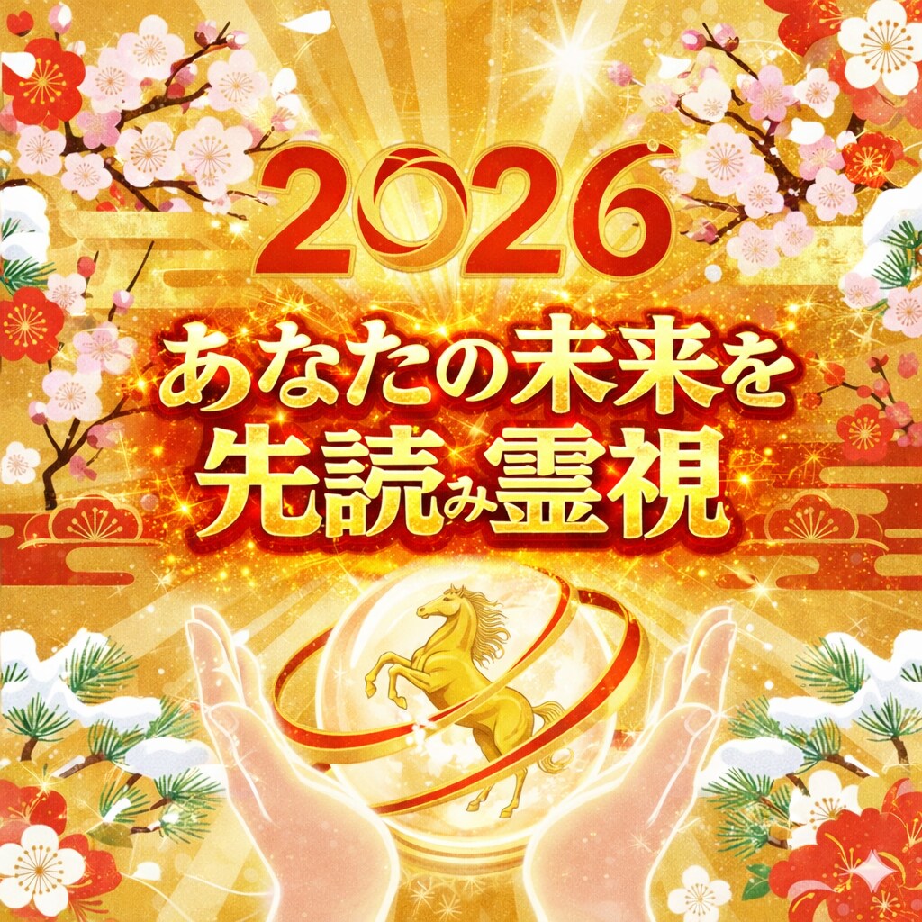 2026年のあなたを先読み霊視鑑定致します 2026年、あなたはどう変わる？あなたに起こる変化の予告。 イメージ1