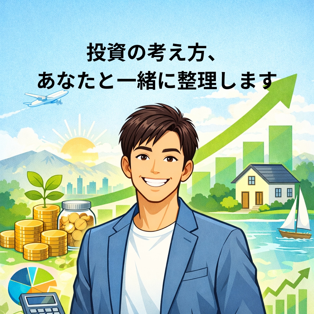 新NISAと資産運用の考え方を一緒に整理します 資産運用を始めたい方、悩みや疑問を一緒に整理します イメージ1