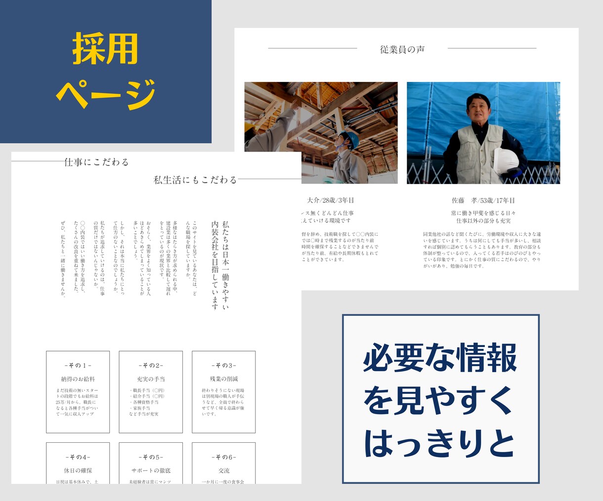 建設専門！ツボを押さえたホームページを製作します 元現場監督だからわかる、あなたの強みを引き出すサービスを！ イメージ6