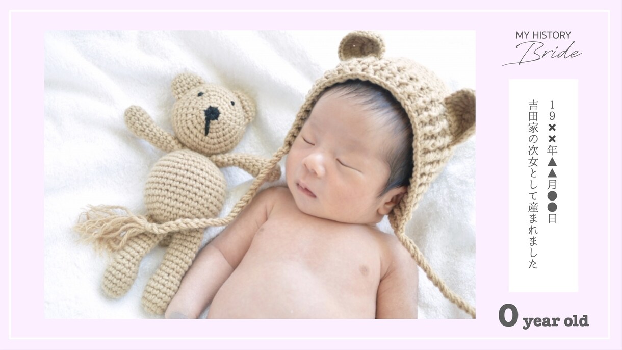 結婚式のプロフィールムービー作成します 【最短3日納品可】コロナ関連で延期のための修正は無制限で無料 イメージ7