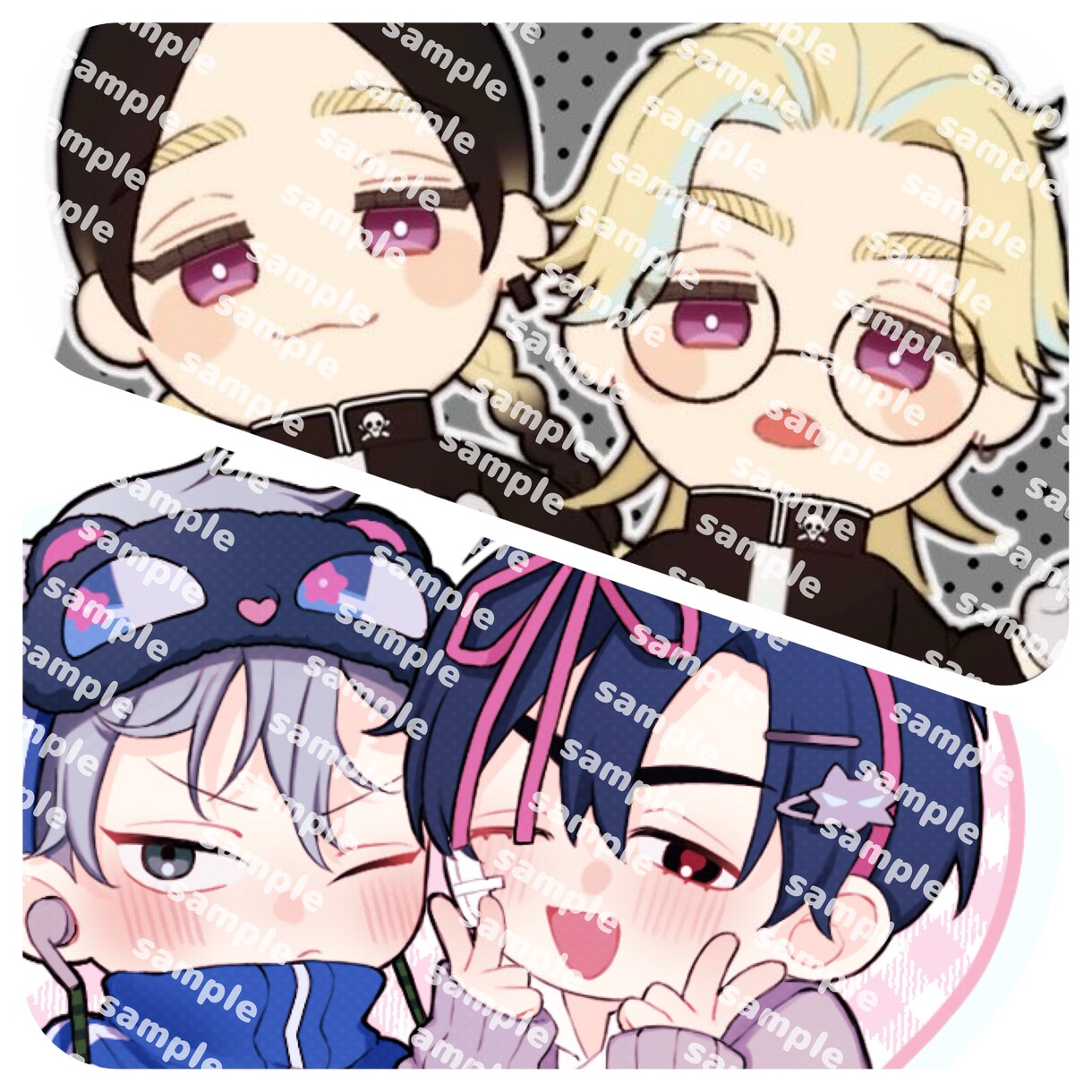 カップルイラスト・夢絵・アイコン・立ち絵描きます ご希望に合わせて柔軟に対応致します！ イメージ3