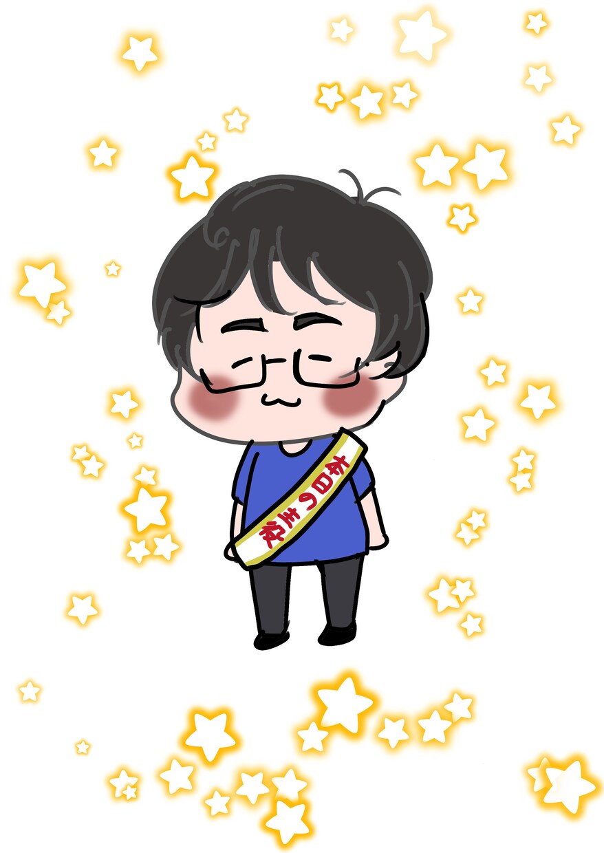似顔絵でデフォルメキャラを描きます 2頭身で似顔絵をポップにお描きします！ イメージ1