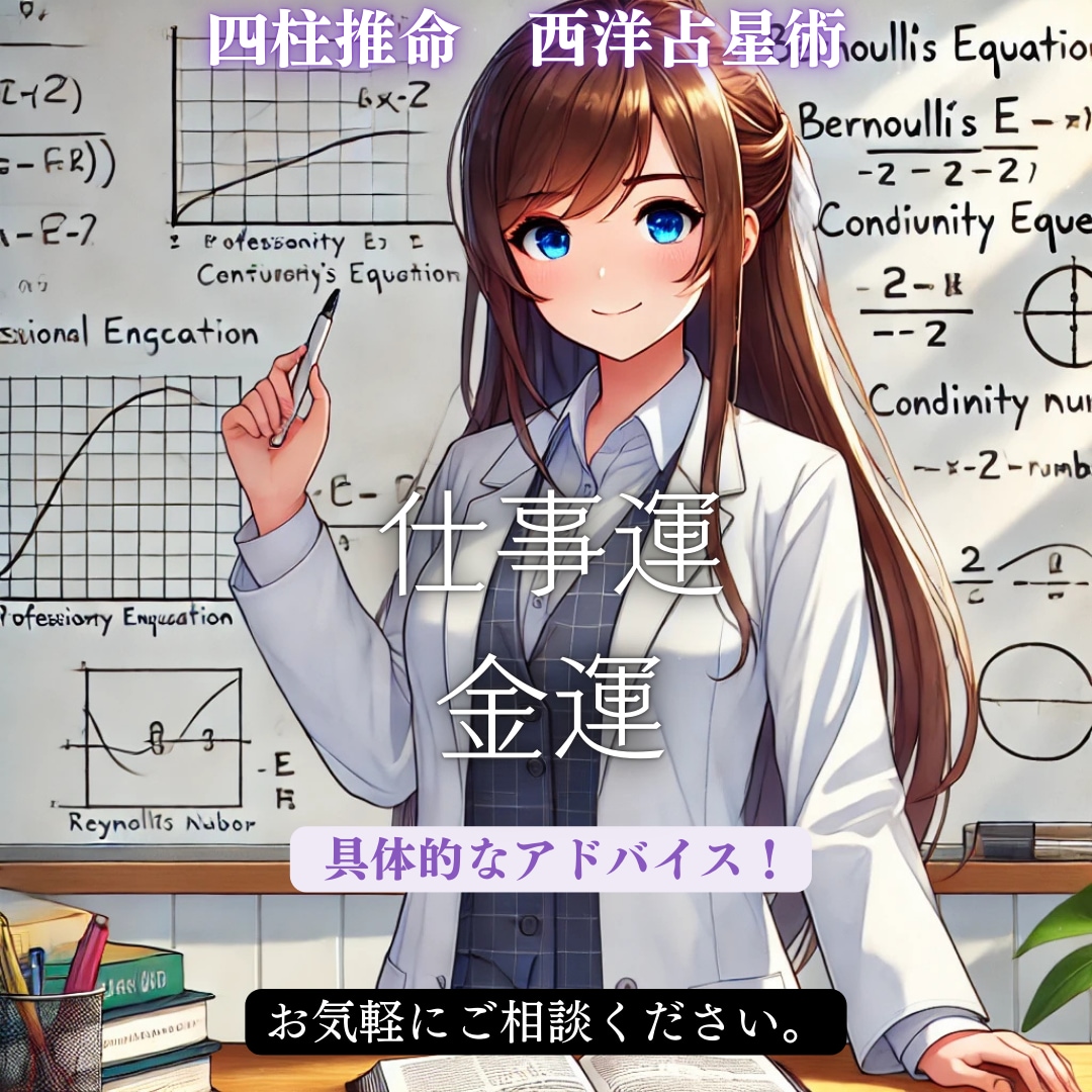 仕事の転機やビジネスの発展を守護者との対話で視ます 四柱推命による運気分析と守護者の声で、行動指針を届けます イメージ1