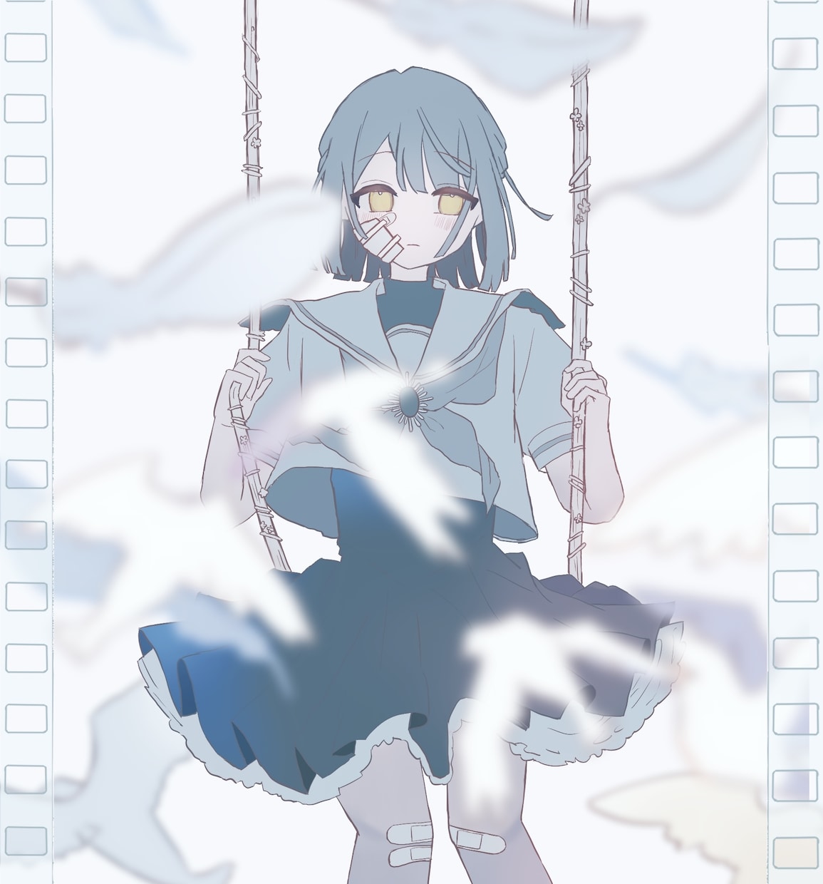 歌ってみたのサムネ、動画用のイラストを制作します 本家動画の絵柄、雰囲気に近づけたイラストを描きます！ イメージ2