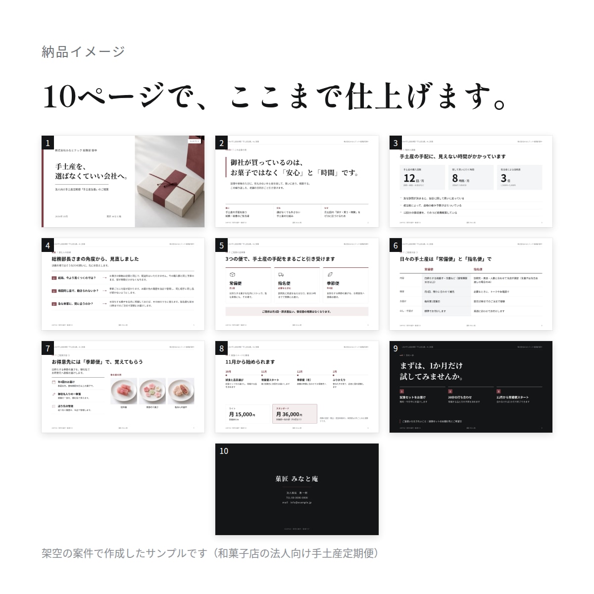 企画の核から組む、企画書・提案資料をつくります まとまっていない段階からOK｜先着10件1万円 イメージ8