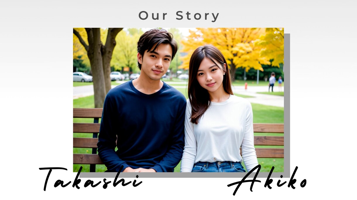 ウェディングムービーが自作できます 簡単に作れる結婚式のプロフィールムービーテンプレート イメージ7