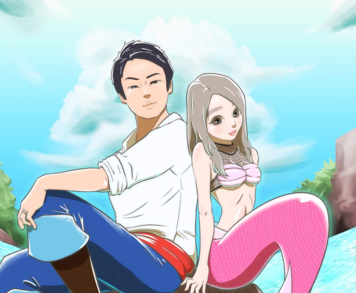 あなたの夢を叶えるウェルカムボード描きます 顔写真を写しただけのようなウェルカムボードは描きません イメージ9