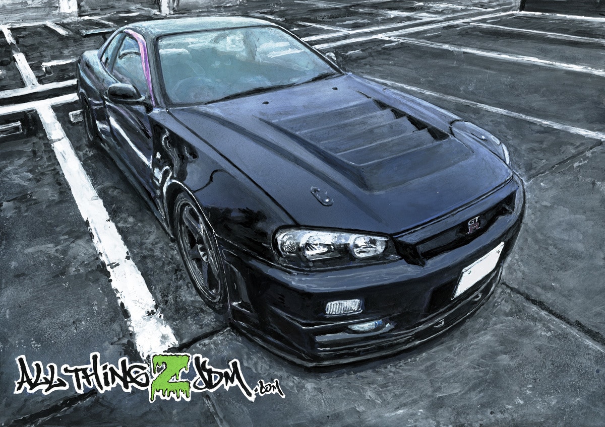 手描きであなたの大切な愛車を写実的に表現いたします 今の愛車思い出の愛車の絵をお部屋やガレージに飾りませんか イメージ1