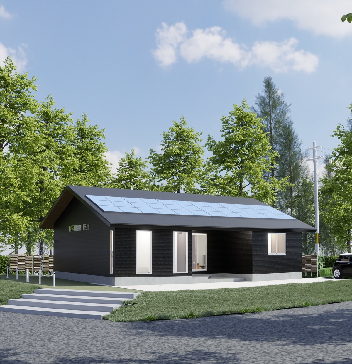 企業並みの建築パースを制作致します 貴方だけのハイクオリティパースをお作り致します！ イメージ5