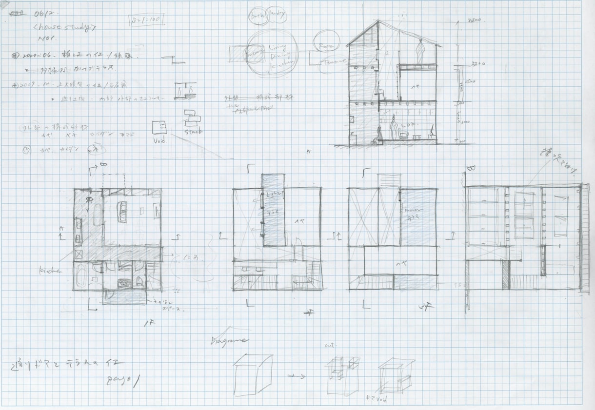 住宅の間取りやリノベの手書き図面を提案します 家具レイアウトや本格間取りを考えたい方におすすめ！ イメージ10