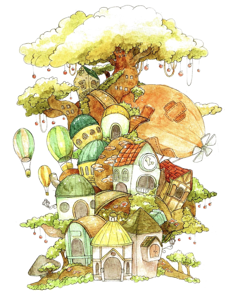 あなただけのオリジナルの世界をお描きします 心温まるイラストを手描きでひとつひとつお描きしております。 イメージ5
