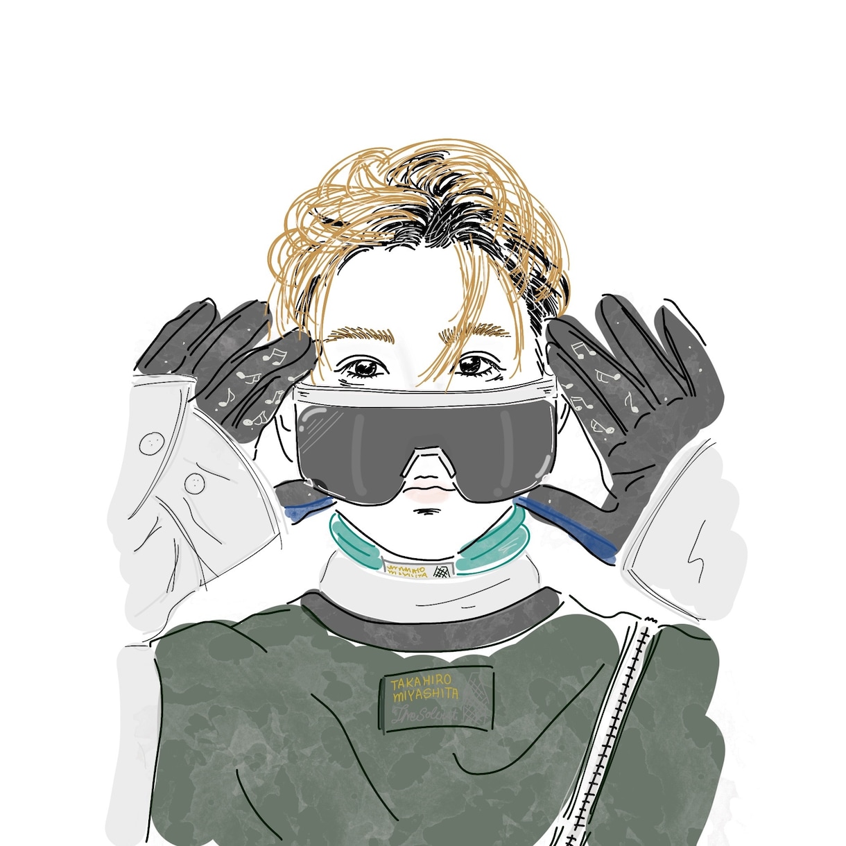 写真を使ってオシャレでシンプルな似顔絵お描きします 描いてほしいお写真をお送りいただくだけ！アイコン使用化◎ イメージ7