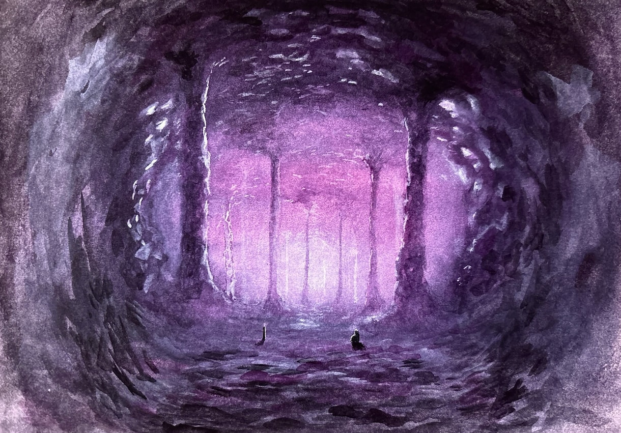 背景込みで一枚絵水彩イラスト描きます 絵本の1ページのような、空気感のある水彩イラストを制作します イメージ6
