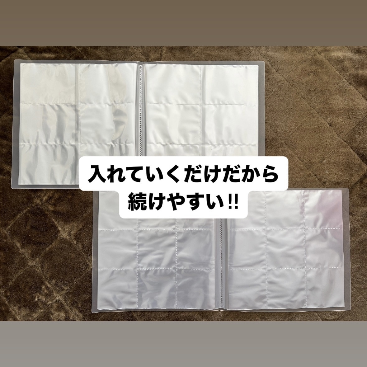 シンプルな写真アルバムを一冊お作り致します 10年以上続けて納得‼︎これだから見やすい‼︎続けやすい‼︎ イメージ5