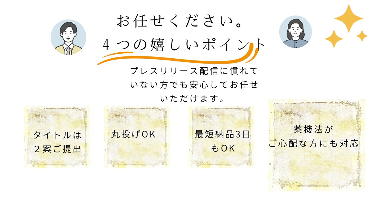 プレスリリース　魅力的な健康リリースを書きます 機能性食品、健康食品まで安心プラン イメージ3