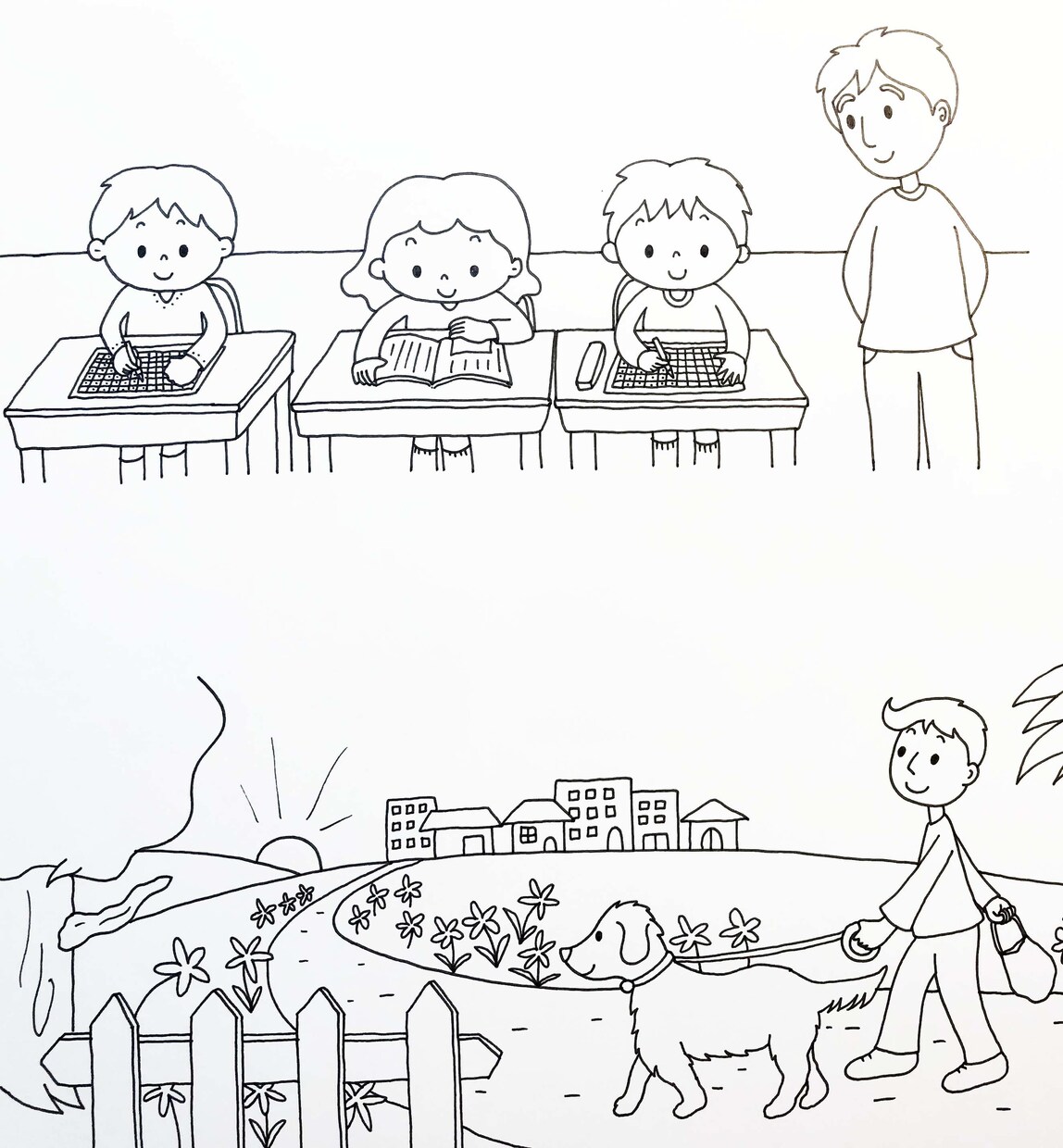 2カットSNS 用似過ぎない似顔絵アイコン描きます 誰か分からないくらいのアイコンは必須の時代！手描きイラスト！ イメージ4