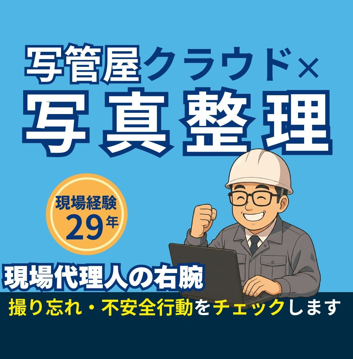 写管屋クラウド対応！写真整理を代行します 撮り忘れ・不安全行動・背景構図をプロの目でチェックします イメージ1