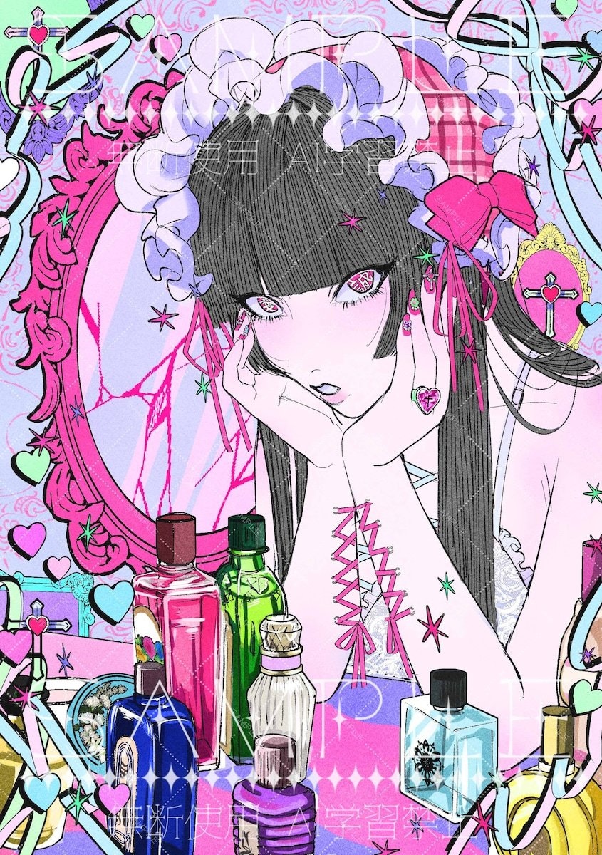 商用利用可｜耽美で繊細な1枚絵を描きます 本の表紙や挿絵、サムネに利用可能な1枚絵を制作します イメージ7