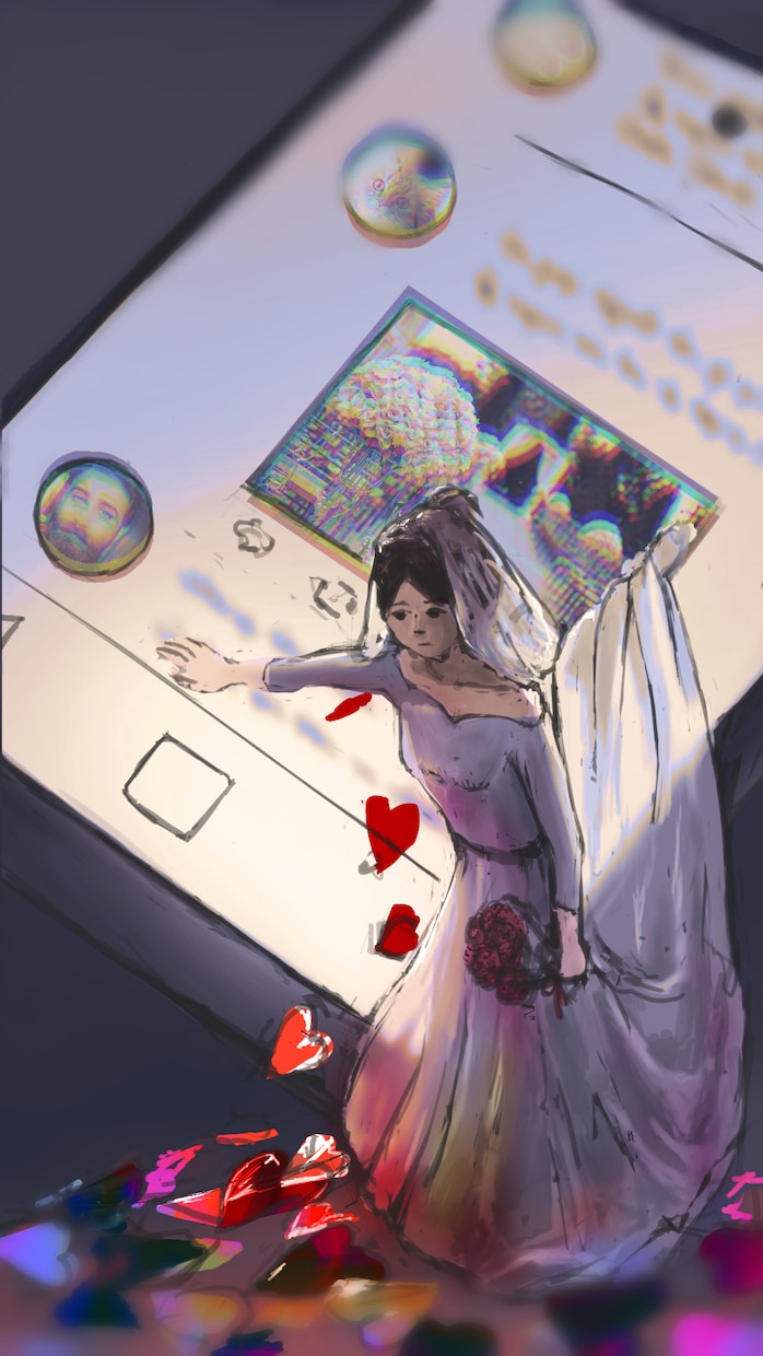 曲の雰囲気に合ったオリジナルイラストを制作します ヒアリングをしっかり行い、曲の歌詞テーマに合ったものを制作！ イメージ4
