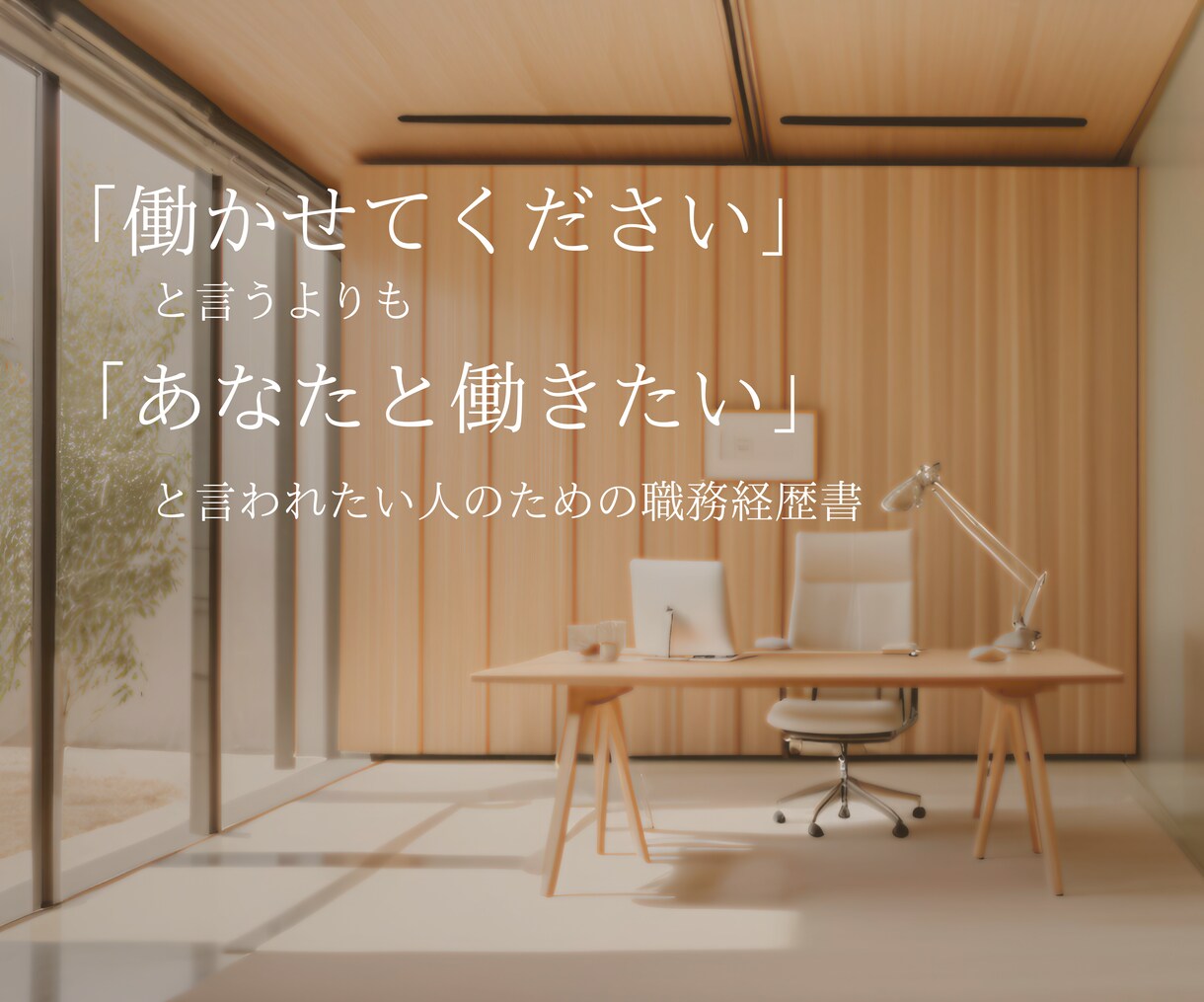 案件獲得に強い職務経歴書を作成します ぜひあなたと働きたいと言ってもらえる職歴作ります！ イメージ2