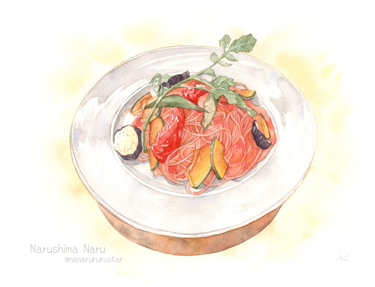 透明水彩で美味しさを伝えるイラストを描きます リアルタッチのイラストで注目度アップ！ イメージ2