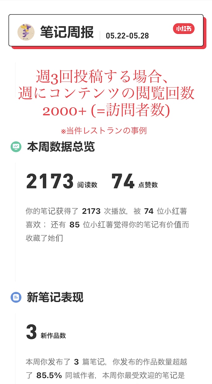 化粧品・グルメ等SNS中華圏人気REDに集客します REDに化粧品やグルメなどを宣伝したい事業者や個人の方向け イメージ6