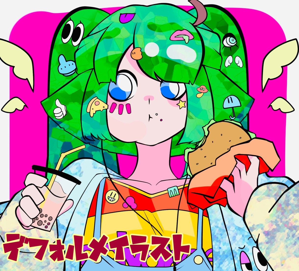 SNSで使えるアイコンやイラストを描きます お好みのイラストを提供させていただきます イメージ5